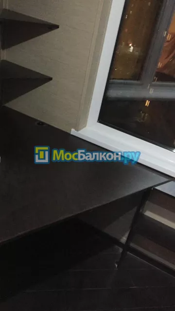 Шкаф на балкон купить в Домодедово на заказ недорого от МосБалкон