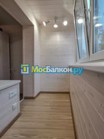 Отделка балконов в Домодедово | Отделка балконов и лоджий и обшивка под ключ в МосБалкон