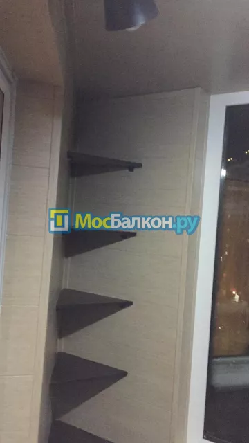 Шкаф на балкон купить в Домодедово на заказ недорого от МосБалкон