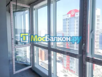 Заказать балкон в Домодедово цена от 1320 руб | Остекление балконов и лоджий МосБалкон
