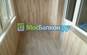 ОТДЕЛКА БАЛКОНОВ  И ЛОДЖИЙ ЛАМИНАТОМ