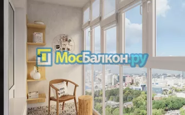 Заказать балкон в Домодедово цена от 1320 руб | Остекление балконов и лоджий МосБалкон