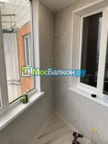 Отделка балконов в Домодедово | Отделка балконов и лоджий и обшивка под ключ в МосБалкон