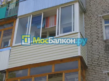 Заказать балкон в Домодедово цена от 1320 руб | Остекление балконов и лоджий МосБалкон