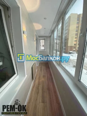 Заказать балкон в Домодедово цена от 1320 руб | Остекление балконов и лоджий МосБалкон