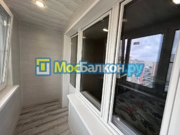Заказать балкон в Домодедово цена от 1320 руб | Остекление балконов и лоджий МосБалкон