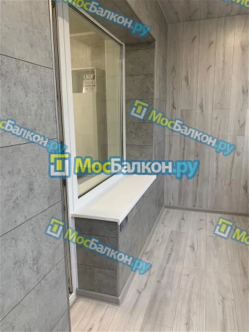Заказать балкон в Домодедово цена от 1320 руб | Остекление балконов и лоджий МосБалкон