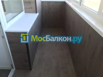 Отделка балконов в Домодедово | Отделка балконов и лоджий и обшивка под ключ в МосБалкон