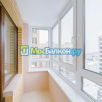 Заказать балкон в Домодедово цена от 1320 руб | Остекление балконов и лоджий МосБалкон