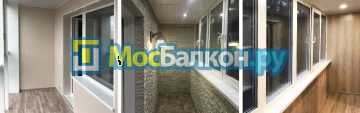 Заказать балкон в Домодедово цена от 1320 руб | Остекление балконов и лоджий МосБалкон