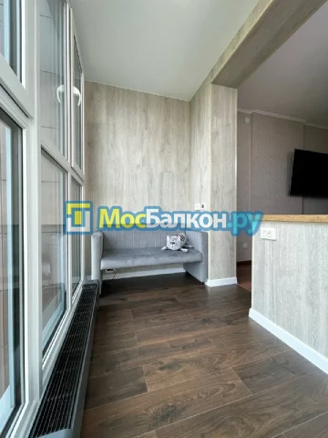 Заказать балкон в Домодедово цена от 1320 руб | Остекление балконов и лоджий МосБалкон