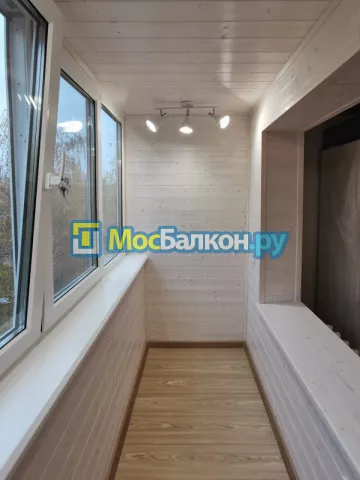 Отделка балконов в Домодедово | Отделка балконов и лоджий и обшивка под ключ в МосБалкон