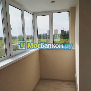 Заказать балкон в Домодедово цена от 1320 руб | Остекление балконов и лоджий МосБалкон