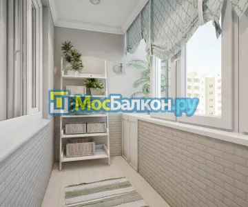 Заказать балкон в Домодедово цена от 1320 руб | Остекление балконов и лоджий МосБалкон