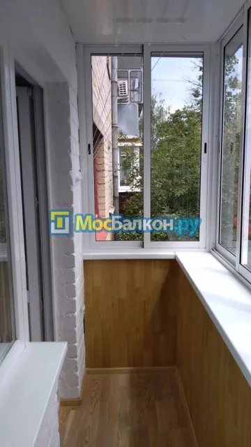 Заказать балкон в Домодедово цена от 1320 руб | Остекление балконов и лоджий МосБалкон