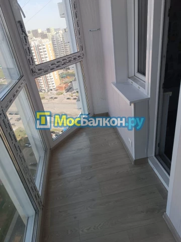 Панорамное остекление заказать под ключ по выгодной цене в Домодедово от компании МосБалкон
