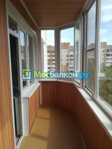 Заказать балкон в Домодедово цена от 1320 руб | Остекление балконов и лоджий МосБалкон