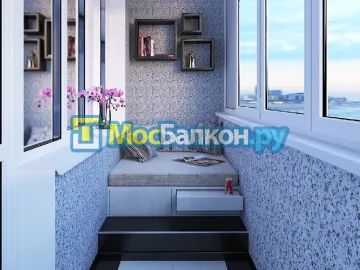 Заказать балкон в Домодедово цена от 1320 руб | Остекление балконов и лоджий МосБалкон