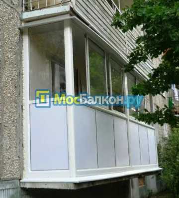 Заказать балкон в Домодедово цена от 1320 руб | Остекление балконов и лоджий МосБалкон