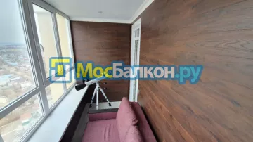 Шкаф на балкон купить в Домодедово на заказ недорого от МосБалкон