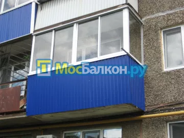Заказать балкон в Домодедово цена от 1320 руб | Остекление балконов и лоджий МосБалкон