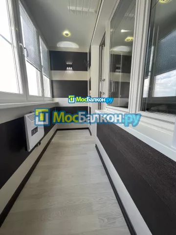 Отделка балконов в Домодедово | Отделка балконов и лоджий и обшивка под ключ в МосБалкон