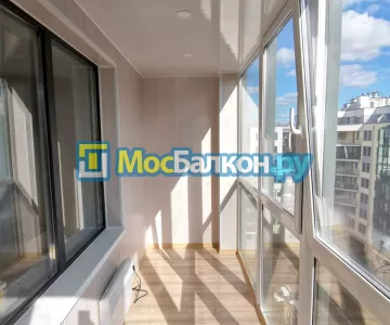 Заказать балкон в Домодедово цена от 1320 руб | Остекление балконов и лоджий МосБалкон