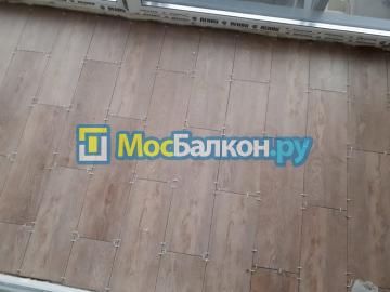 Укладка плитки на балконе  или лоджии