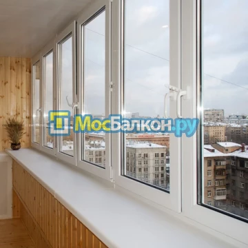 Заказать балкон в Домодедово цена от 1320 руб | Остекление балконов и лоджий МосБалкон