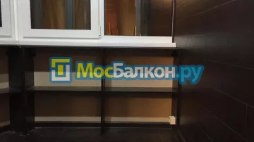 Шкаф на балкон купить в Домодедово на заказ недорого от МосБалкон