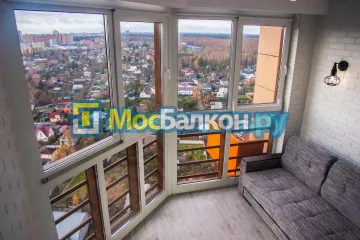 Заказать балкон в Домодедово цена от 1320 руб | Остекление балконов и лоджий МосБалкон