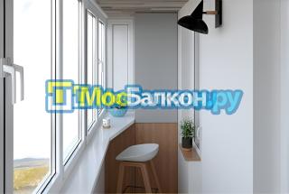 Остекление лоджии и декоративная отделка