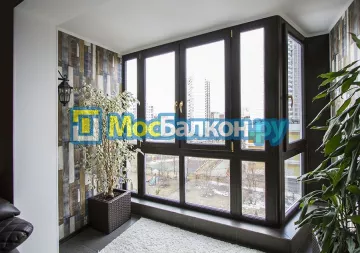 Заказать балкон в Домодедово цена от 1320 руб | Остекление балконов и лоджий МосБалкон