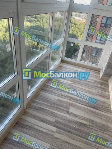 Панорамное остекление заказать под ключ по выгодной цене в Домодедово от компании МосБалкон