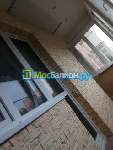 Отделка балконов в Домодедово | Отделка балконов и лоджий и обшивка под ключ в МосБалкон
