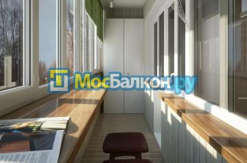 Остекление утепление и отделка балконов в новокосино