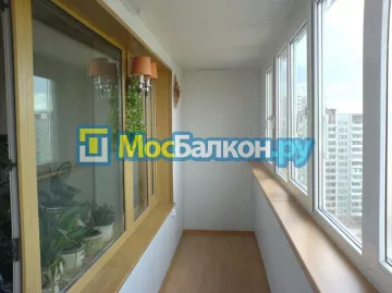 Заказать балкон в Домодедово цена от 1320 руб | Остекление балконов и лоджий МосБалкон