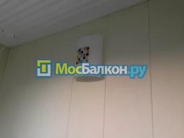 Отделка балкона и лоджии пластиковыми ПВХ панелями в Домодедово от компании МосБалкон