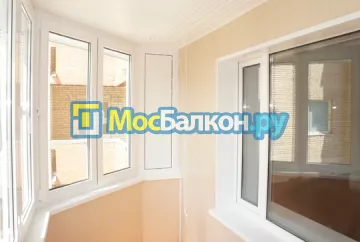 Заказать балкон в Домодедово цена от 1320 руб | Остекление балконов и лоджий МосБалкон