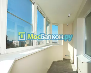 Заказать балкон в Домодедово цена от 1320 руб | Остекление балконов и лоджий МосБалкон