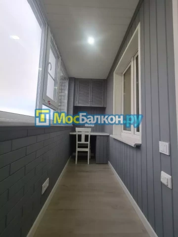 Заказать балкон в Домодедово цена от 1320 руб | Остекление балконов и лоджий МосБалкон