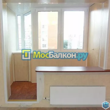 Заказать балкон в Домодедово цена от 1320 руб | Остекление балконов и лоджий МосБалкон