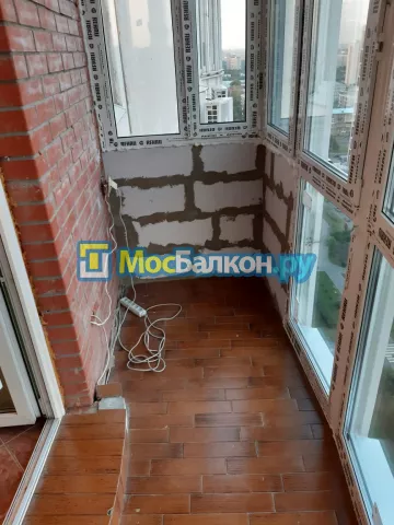 Панорамное остекление заказать под ключ по выгодной цене в Домодедово от компании МосБалкон
