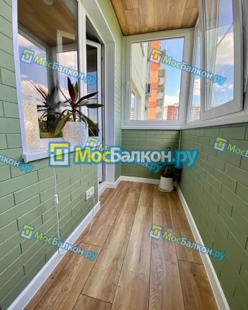 Заказать балкон в Домодедово цена от 1320 руб | Остекление балконов и лоджий МосБалкон