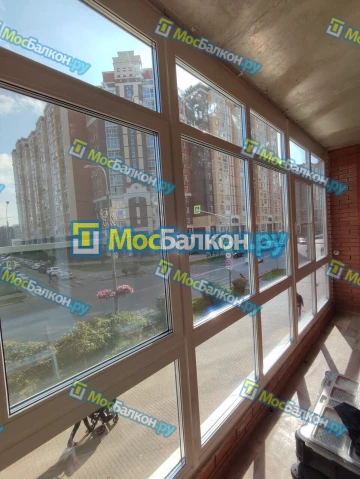 Панорамное остекление заказать под ключ по выгодной цене в Домодедово от компании МосБалкон