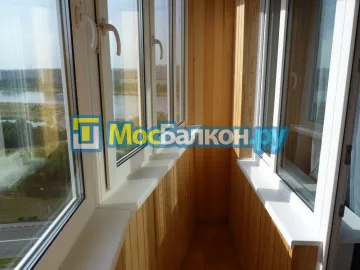 Заказать балкон в Домодедово цена от 1320 руб | Остекление балконов и лоджий МосБалкон