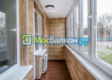 Заказать балкон в Домодедово цена от 1320 руб | Остекление балконов и лоджий МосБалкон