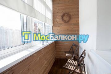 Дизайнерская отделка балконов и лоджий