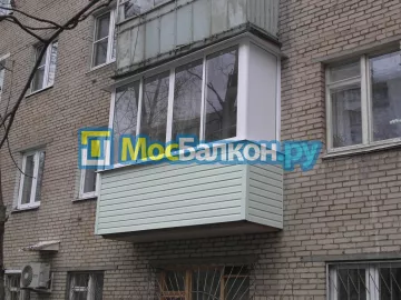 Заказать балкон в Домодедово цена от 1320 руб | Остекление балконов и лоджий МосБалкон