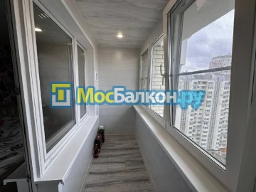 Заказать балкон в Домодедово цена от 1320 руб | Остекление балконов и лоджий МосБалкон